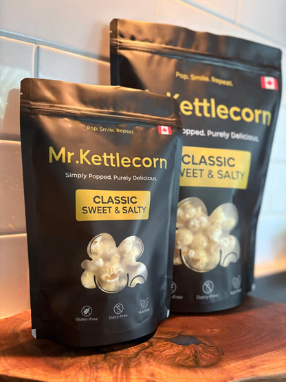 kettle corn snack pack for customers